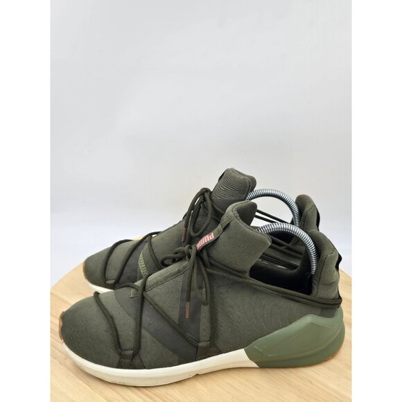 Puma Women Fierce Rope VR 190136 01 Green Running Shoes Sneakers size 8.5 - Picture 2 of 8